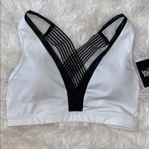 Victoria’s Secret Long Line Plunge Sport Bra